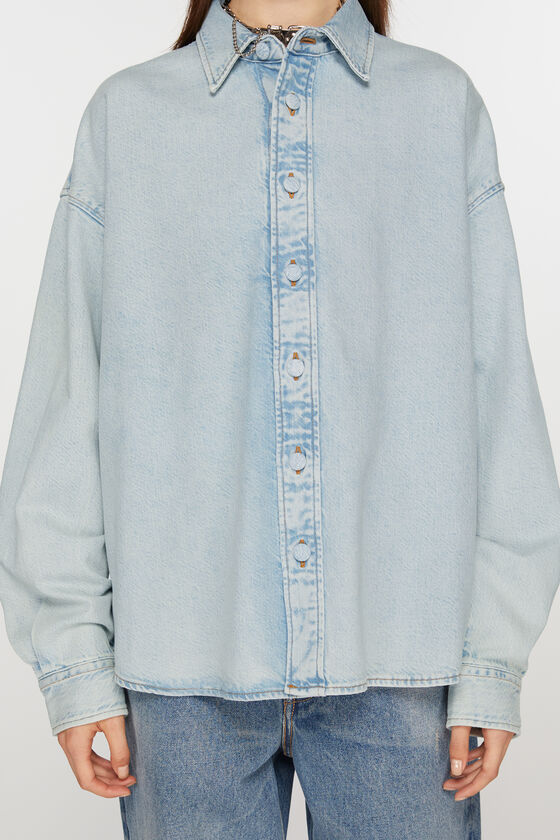 (image for) Otherworldly Denim button-up shirt - Relaxed fit